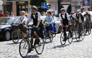 "Batyary on the Rovers" Velo Promenade  in Lviv