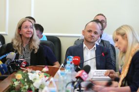 Олександр Лінчевський і Уляна Супрун