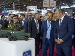 Andriy Parubiy visited the Eurosatory-2018 exhibition in Paris