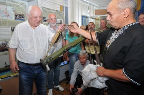 Передача экспонатов в Харьковском историческом музее