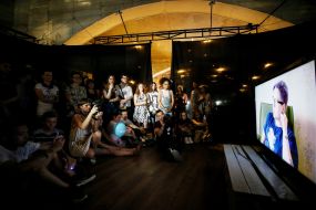 Участники церемонии открытия "КиевПрайд-2018"