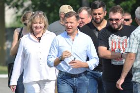 Oleg Lyashko and Andrei Lozovoy