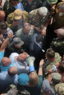 Collisions under the Verkhovna Rada of Ukraine