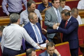 Sergey Pashinsky and Oleg Lyashko