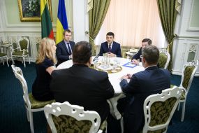 Vladimir Groisman and Linas Linkevičius