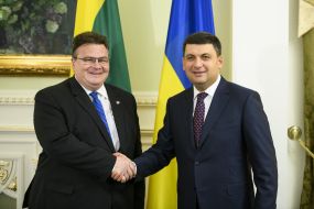 Vladimir Groisman and Linas Linkevičius