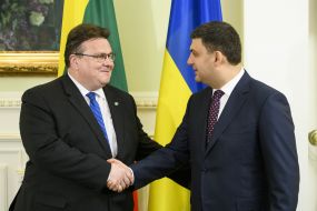 Vladimir Groisman and Linas Linkevičius