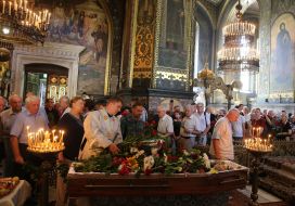 Прощання з поетом Іваном Драчем