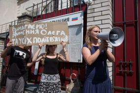 Participant of the action "Bring back our, take back your"