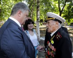 Petr Poroshenko and Ivan Zaluzhny