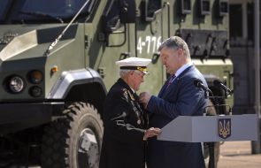 Petr Poroshenko and Ivan Zaluzhny