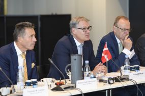 Anders Fogh Rasmussen and Thomas Bastrap