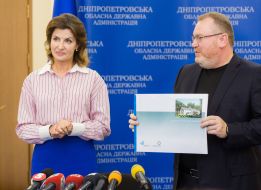 Марина Порошенко и Валентин Резниченко