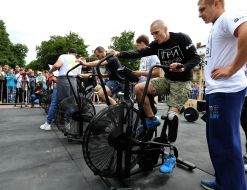 Учасники змагань "Ігри Героїв"