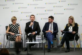 Olena Marchenko, Oleg Petrenko, Pavel Kovtonyuk and Ulyana Suprun