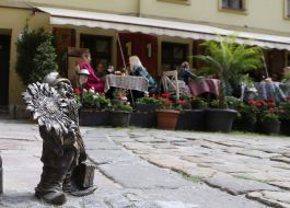 Wroclaw Dwarf in Lviv