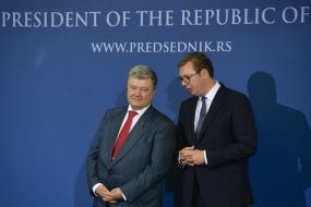 Petro Poroshenko, Aleksandar Vučić