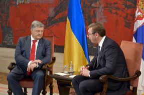 Petro Poroshenko, Aleksandar Vučić