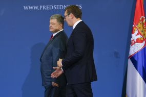 Petro Poroshenko, Aleksandar Vučić