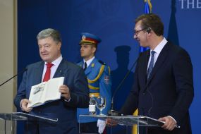 Petro Poroshenko, Aleksandar Vučić