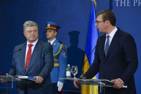 Petro Poroshenko, Aleksandar Vučić