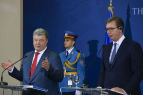 Petro Poroshenko, Aleksandar Vučić