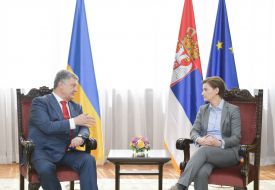 Petro Poroshenko, Ana Brnabić