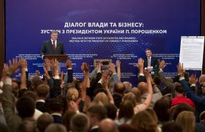 Petro Poroshenko and Dmitry Shimkiv