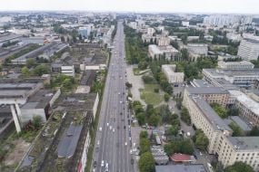 View of Shulyavsky overpassProspect Peremogy