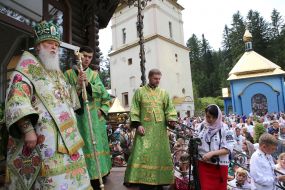 Filaret sends a festive liturgy