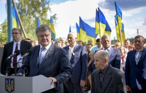 Петр Порошенко и Владимир Янко