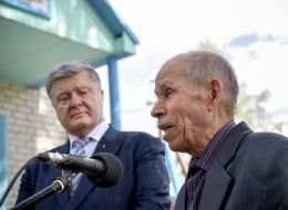 Петр Порошенко и Владимир Янко