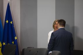 Federica Magerini and Pavel Klimkin