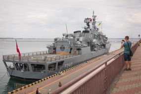 Turkish frigate "Yavuz"