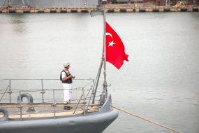 Turkish frigate "Yavuz"