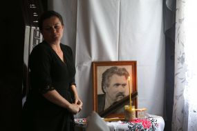 Portrait with the image of Levko Lukyanenko
