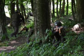 Reservists of the National Guard of Ukraine
