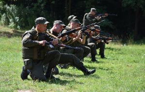 Reservists of the National Guard of Ukraine