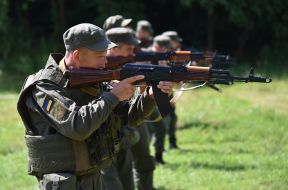 Reservists of the National Guard of Ukraine