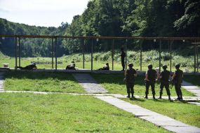 Reservists of the National Guard of Ukraine