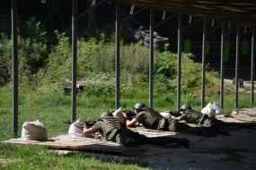 Reservists of the National Guard of Ukraine