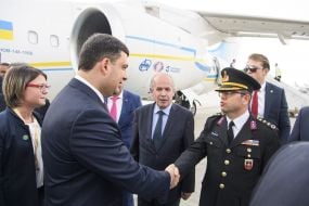 Vladimir Groisman arrived in Ankara