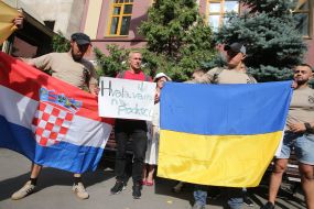 Promotion in support of the supporters of Dagogu Vida and Ognen Vukoejevich