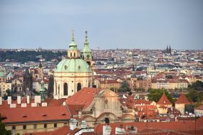 Panorama of Prague (Czech Republic)