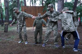 The final stage of the military-sports game "Falcon"
