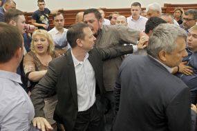 The clash in the city council