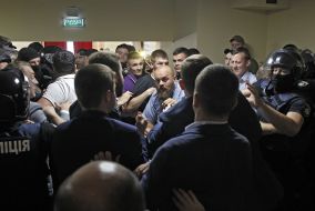 The clash in the city council