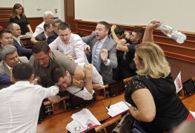 The clash in the city council