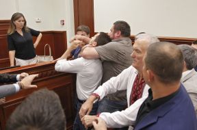 The clash in the city council