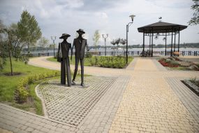 Sculptures in the park "Natalka"